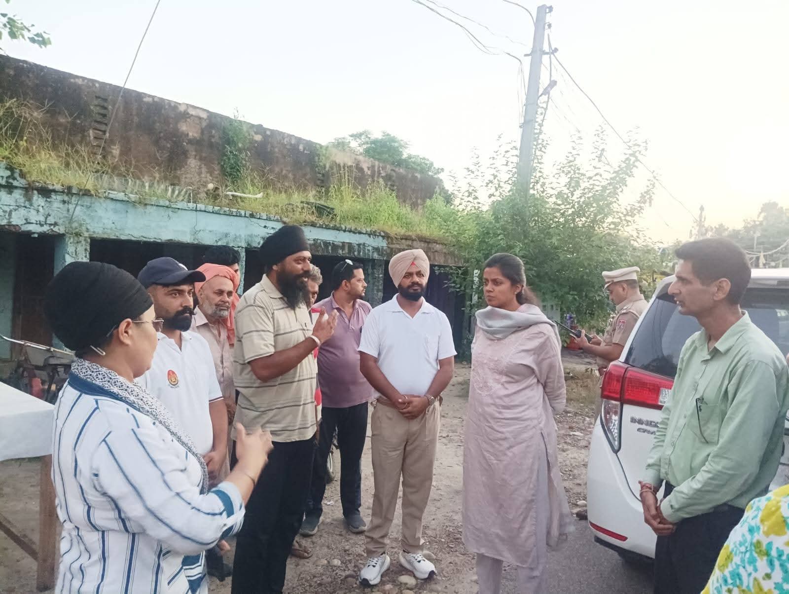 Deputy Commissioner visits flood-hit areas, gives strict instructions, seeks report in seven days.